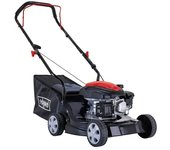 Scheppach Cortacésped de gasolina PML40-132P (2,4 kW, 131 cm³, Ancho de corte: 40 cm) + Garantía BAUHAUS 5 años para equipos eléctricos y motorizados