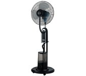 Fulmo Ventilador de pie nebulizador (Negro, 43 cm, 129 cm) + Garantía BAUHAUS 5 años