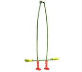Soulet Balancín frente (L x An x Al: 104 x 20 x 173,8 cm, Verde/Naranja)