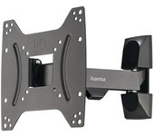 Hama Soporte de pared para TV giratorio (Específico para: Diagonal de pantalla 32 - 65", Carga soportada: 20 kg, Distancia respecto a la pared: 5,6...