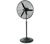 Fulmo Ventilador de pie industrial (Negro, 70 cm, 180 cm) + Garantía BAUHAUS 5 años