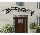 Palram – Canopia Marquesina para puerta Lily (319 x 88 x 70 cm)