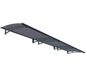 Palram – Canopia Marquesina para puerta Aquila (453,5 x 91,5 x 17,5 cm)