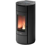 FreePoint Estufa de pellets Eos Wifi (8,5 kW, Volumen de calefacción: 92 m³ - 238 m³, Negro)