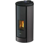 FreePoint Estufa de pellets Breeze Wifi (9,1 kW, Volumen de calefacción: 58 m³ - 218 m³, Gris)