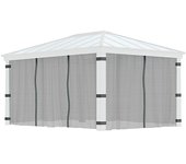 Palram – Canopia Cortina mosquitera para cenador Dallas (An x Al: 500 x 360 cm)