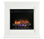 Dimplex Chimenea eléctrica Unity (Blanco, 1.400 W, L x An x Al: 31 x 92 x 93,3 cm) + Garantía BAUHAUS 5 años para equipos eléctricos y motorizados