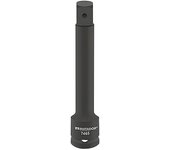 Matador Extensión de llave de vaso (½″, Largo: 125 mm, Negro)