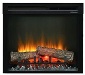 Dimplex Chimenea eléctrica Optiflame (Negro, 1.400 W, L x An x Al: 18 x 58,4 x 51,9 cm) + Garantía BAUHAUS 5 años para equipos eléctricos y...