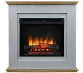 Dimplex Chimenea eléctrica Prime (Blanco, 1.400 W, L x An x Al: 31 x 92 x 93,3 cm) + Garantía BAUHAUS 5 años para equipos eléctricos y motorizados