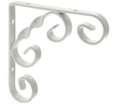 Rei Escuadra de soporte 1475 (L x An x Al: 13 x 13 x 1,2 cm, Blanco)