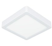 Eglo Fueva 6 Downlight LED empotrable (7 W, 15 x 15 x 2 cm, Blanco, 2.700 K - 6.500 K, IP20)