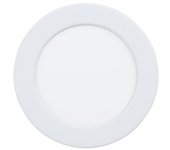 Eglo Fueva 6 Downlight empotrable LED redondo (6 W, Ø x Al: 11,7 x 3,1 cm, Blanco, 2.700 K - 6.500 K, IP20)