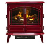 Dimplex Chimenea eléctrica Grand Rouge (Rojo, 1.000 W - 2.000 W, L x An x Al: 39 x 62 x 66 cm) + Garantía BAUHAUS 5 años para equipos eléctricos y...