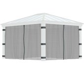 Palram – Canopia Cortina mosquitera para cenador Dallas (An x Al: 430 x 360 cm)