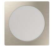 Eglo Fueva 6 Downlight LED empotrable (10 W, 16,6 x 16,6 x 3,1 cm, Níquel, 2.700 K - 6.500 K, IP20)