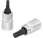 Matador Inserto para llaves de vaso (Ancho de llave: 6 mm, ½″, Hexagonal interior)