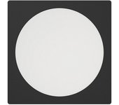 Eglo Downlight LED empotrable Fueva (12 W, 21,6 x 21,6 x 3,1 cm, Negro, 2.700 K - 6.500 K, IP20)