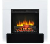Dimplex Chimenea eléctrica Lucid (Blanco y negro, 1.400 W, L x An x Al: 29 x 94,5 x 90,1 cm) + Garantía BAUHAUS 5 años para equipos eléctricos y...