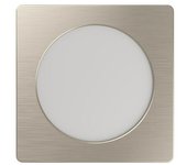 Eglo Fueva 6 Downlight LED empotrable (6 W, 11,7 x 11,7 x 3,1 cm, Níquel, 2.700 K - 6.500 K, IP20)