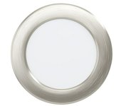 Eglo Fueva 6 Downlight empotrable LED redondo (6 W, Ø x Al: 11,7 x 3,1 cm, Níquel, 2.700 K - 6.500 K, IP20)