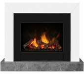 Dimplex Chimenea eléctrica ENG56-600 (Negro, 1.000 W - 2.000 W, L x An x Al: 25,5 x 65 x 70 cm) + Garantía BAUHAUS 5 años para equipos eléctricos y...