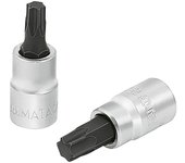 Matador Inserto para llaves de vaso (¼″, TX 15, TORX interior)