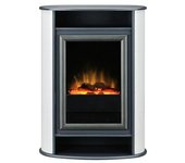 Dimplex Chimenea eléctrica Scandic (Blanco, 1.000 W - 2.000 W, L x An x Al: 31,6 x 64,7 x 103,5 cm)