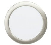 Eglo Fueva 6 Downlight empotrable LED redondo (10 W, Ø x Al: 16,6 x 3,1 cm, Níquel, 2.700 K - 6.500 K, IP20)