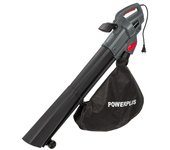 PowerPlus Soplador de hojas eléctrico POWEG9014 (3.300 W, Velocidad de soplado: 270 km/h) + Garantía BAUHAUS 5 años para equipos eléctricos y...