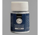 Fleur Pigmento concentrado Polvo metálico (Plateado, 5 g)