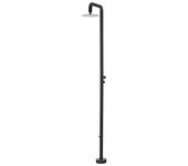 Imex Ducha de jardín Michigan (240 cm, Acero inoxidable, Negro mate)