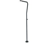 Imex Ducha de jardín Nevada (218,5 cm, Acero inoxidable, Negro mate)