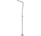 Imex Poolimex Ducha de jardín Nevada (218,5 cm, Acero inoxidable, Cromo)