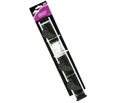 Rozenbal Organizador escobas y accesorios (Negro)