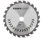 Craftomat Disco de sierra Accu Madera (165 mm, Orificio: 20 mm, 24 ud.)