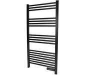 Purline Radiador toallero eléctrico NTW-11 (An x Al: 54 x 107 cm, 500 W, Negro) + Garantía BAUHAUS 5 años