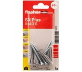 Fischer Taco universal SX Plus (Ø x L: 8 x 40 mm, Nylon, 5 ud.)