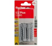 Fischer Taco universal SX Plus (Ø x L: 12 x 60 mm, Nylon, 6 ud.)