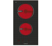 Corberó Placa de cocción vitrocerámica CCVG2902D (Número de fogones estándar: 2 ud.) + Garantía BAUHAUS 5 años para equipos eléctricos y motorizados