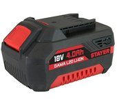 Stayer Batería L20 (18 V, 4 Ah) + Garantía BAUHAUS 5 años para equipos eléctricos y motorizados