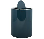 MSV Cubo de basura de baño Kamaka (6 l, Plástico, Petrol)