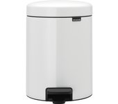 Papelera de baño newicon blanco 5l