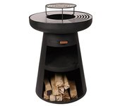 Purline Barbacoa de carbón EFP55RB (Diámetro de la superficie de la parrilla: 60 cm, Negro)