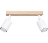 Regleta de techo verdo (2 luces)