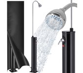 Ducha solar 215cm depósito 18L jardín exterior piscina