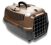 Transportin YOMMY para Mascotas con Puerta de Hierro 60x40x38cm