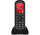 Teléfono Fijo Inalámbrico Maxcom MM39D SE 4G Pantalla Grande Batería Larga Duración Negro