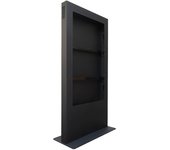 Tótem Kimex 161-4900V para monitor 49″ montaje vertical VESA, estructura autoportante, negro