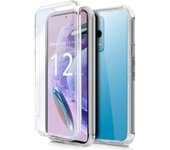Funda COOL Silicona 3D para Xiaomi Redmi Note 12 Pro Plus 5G (Transparente Frontal + Trasera)